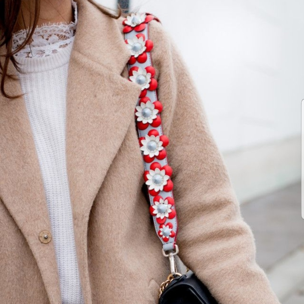 Fendi Flower Bag Strap